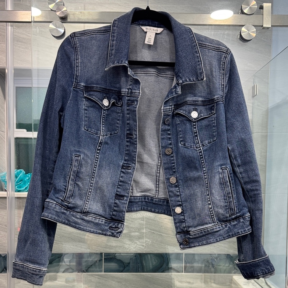 Women's Dark Blue Denim Jacket